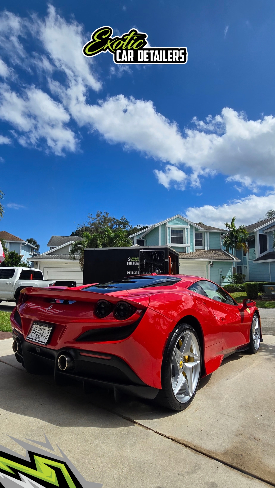 Ferrari f8 tributo - Exotic Car Detailers - Carlos Rios