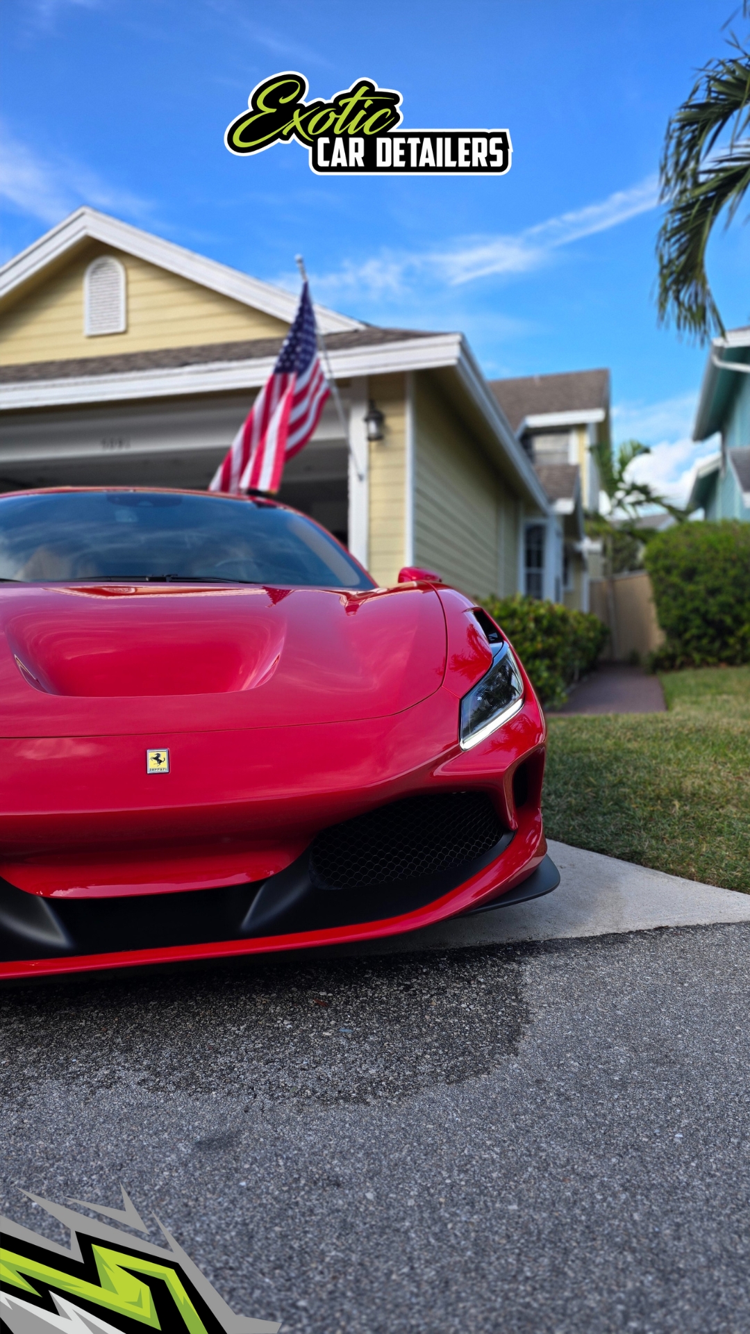 Ferrari f8 tributo - Exotic Car Detailers - Carlos Rios